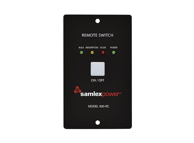 Remote Control for use with SEC Battery Chargers (900-RC)