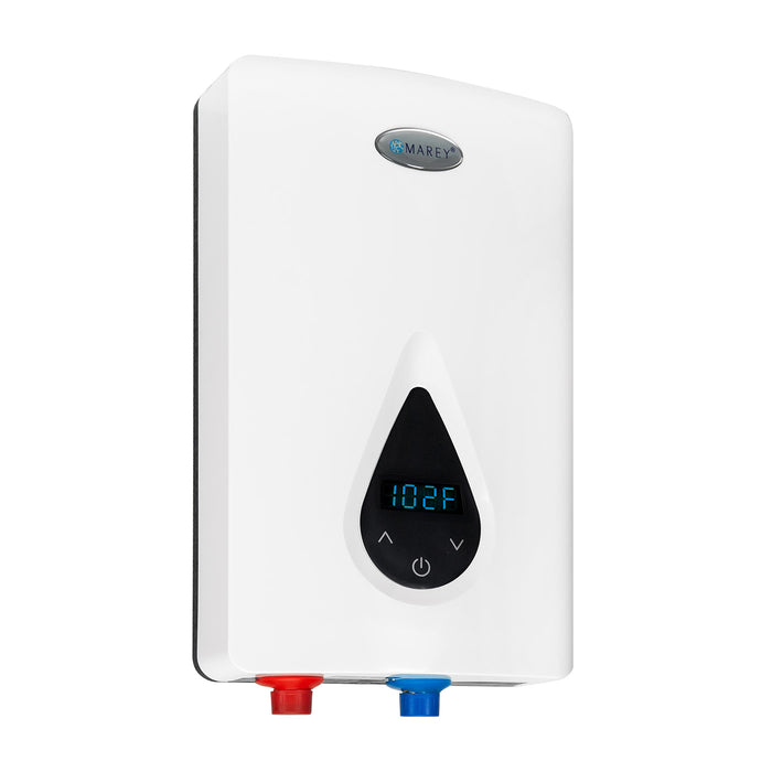 Marey ECO150 - 14.6 kW 3.5 GPM ETL Certified 220-Volt Self-Modulating Residential Multiple Points of Use Tankless Electric Water Heater
