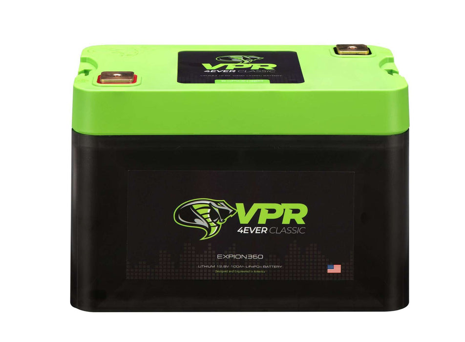Zamp Expion360 VPR 4EVER Classic 120Ah Lithium Battery (Group 27)