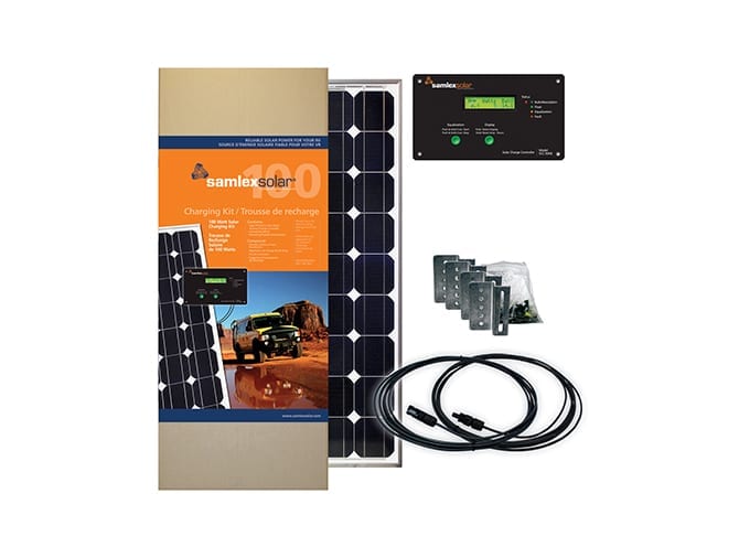 100 Watt Solar Charging Kit (SRV-100-30A)