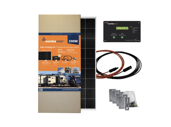200 Watt Solar Charging Kit (SRV-200-30A)
