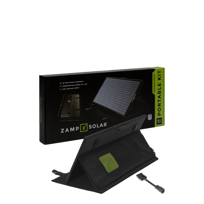 Zamp OBSIDIAN® SERIES 45-Watt Dometic PLB40 Charging Kit