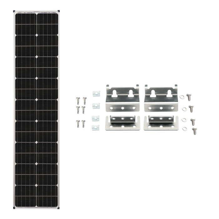 Zamp Airstream Legacy Silver 90 Watt Long Solar Panel Expansion Kit