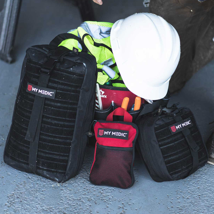 Construction Medic Pro – Construction First Aid Kit  (Orange)
