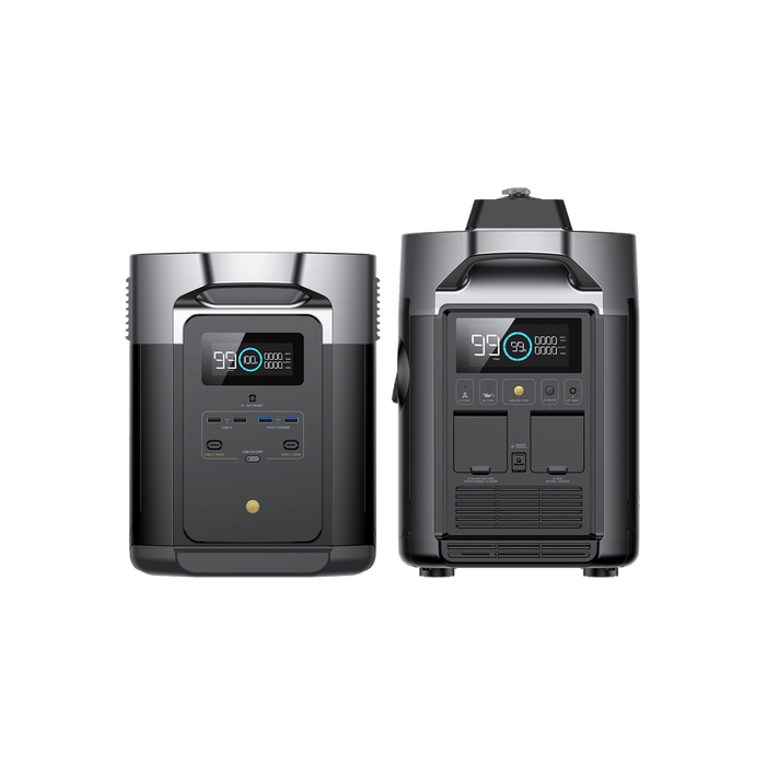 EcoFlow DELTA Max +  EcoFlow Smart Generator (Dual Fuel) (DM1600-DG200)