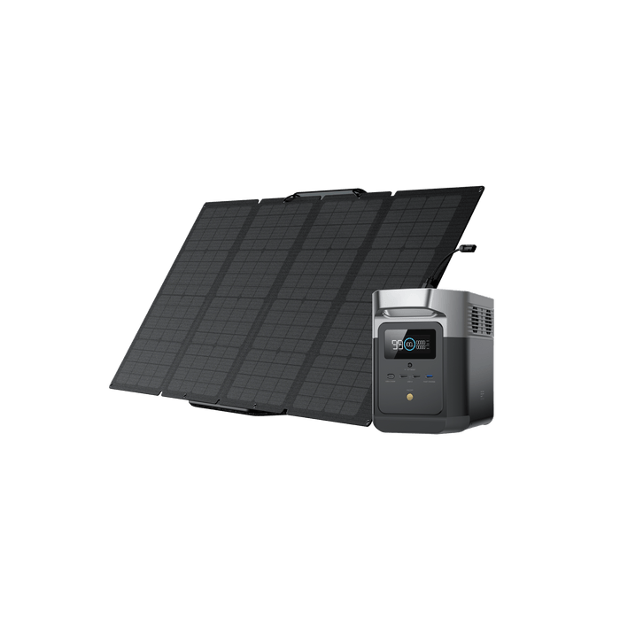 EcoFlow DELTA mini + 160W Portable Solar Panel (DELTAminiUS162)