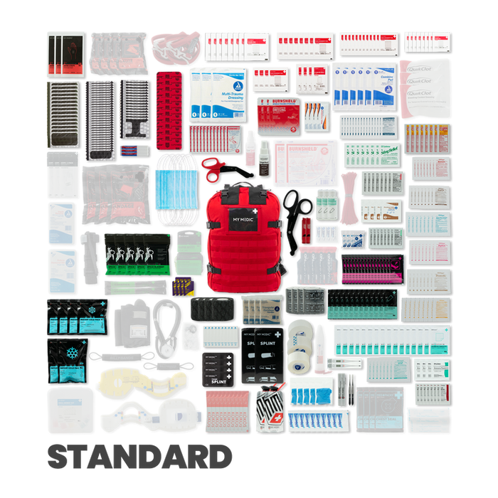 The Medic – First Aid Kit Standard (Black)