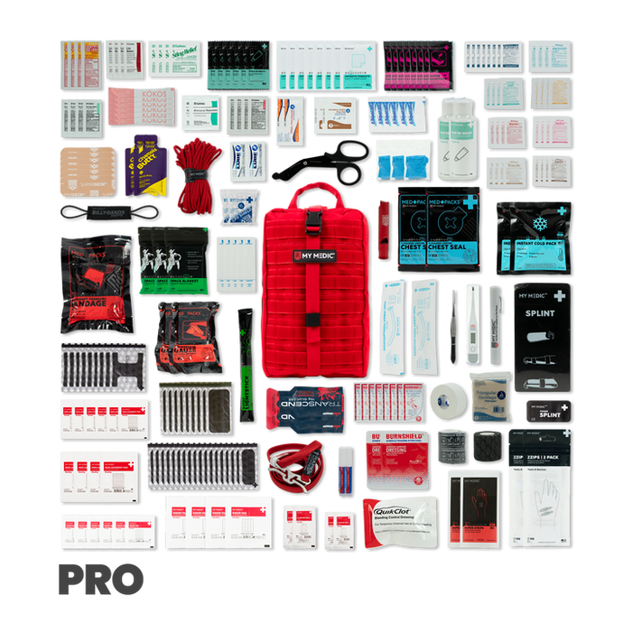 MyFAK Large – First Aid Kit Pro (Red)