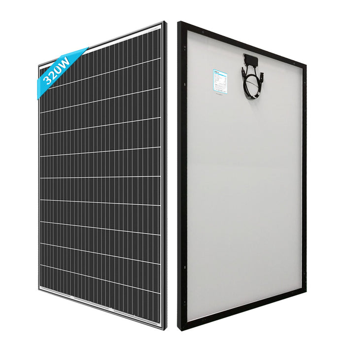 Renogy 320 Watt Monocrystalline Solar Panel 4 Pieces, UL Certified (RNG-320Dx4-US)