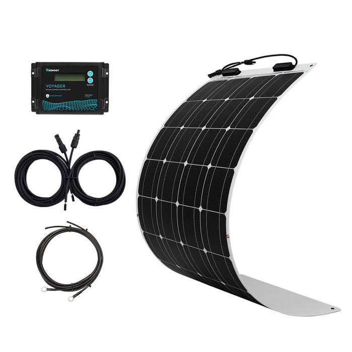 Renogy 100 Watt Solar Flexible Kit (RKIT100DB-VOY10-US)
