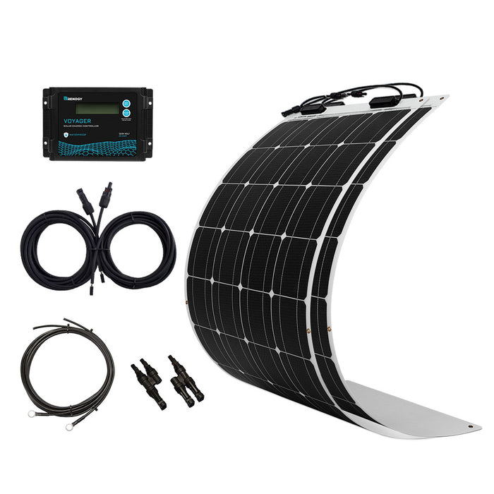 Renogy 200 Watt Solar Flexible Kit (RKIT200DB-VOY20-US)