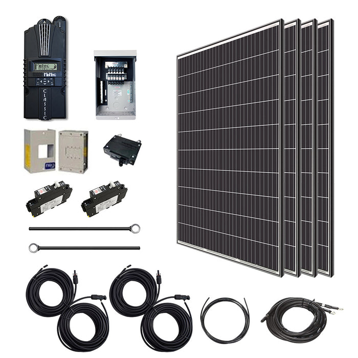 Renogy 1200 WATT 12 VOLT Monocrystalline Solar Kit (RKIT1200D-US)