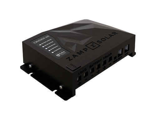 Zamp CINDER™ 40 Amp 4-Stage PWM Charge Controller (Bluetooth)